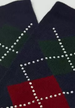 Носки RHINESTONES Calzedonia, синий