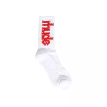 Носки Rhude Ski Club Sock, цвет White/Red