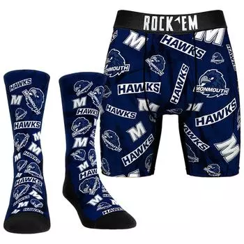 Носки Rock Em Socks Monmouth Hawks