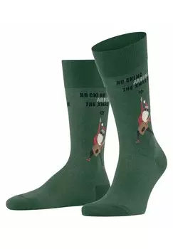 Носки ROCKING X-MAS Burlington, зеленый