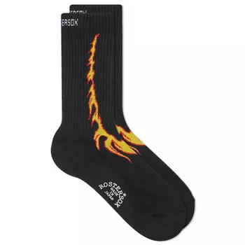 Носки Rostersox Fire Socks, черный