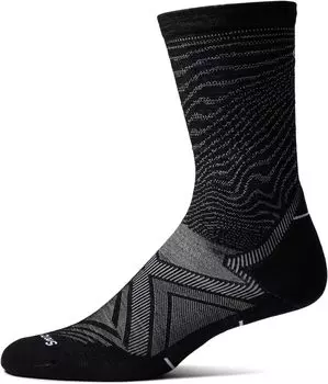 Носки Run Crew Athlete Edition Smartwool, цвет Black/White