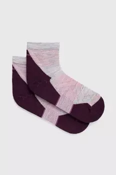 Носки Run Targeted Cushion Smartwool, фиолетовый