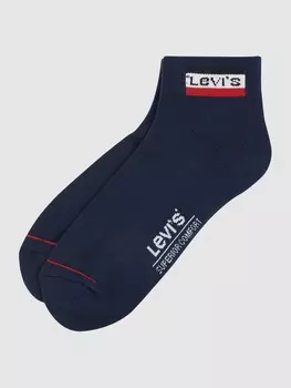 Носки с эластичным наполнением, в упаковке 2 шт Levi's, темно-синий