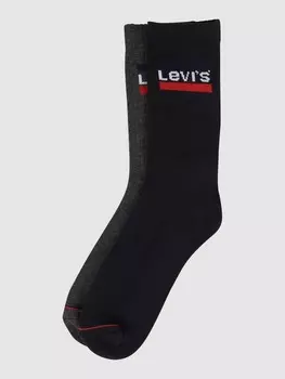 Носки с эластичным наполнением, в упаковке 2 шт Levi's, черный