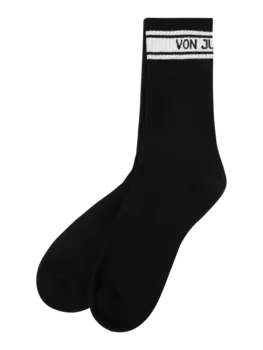 Носки с эластичным наполнением, в упаковке 2 шт Von Jungfeld, черный