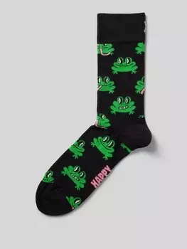 Носки с этикеткой Happy Socks, черный