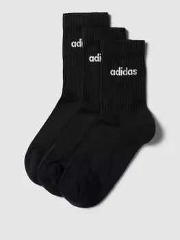 Носки с этикеткой, в упаковке 3 шт adidas Originals, черный