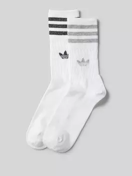 Носки с этикеткой в упаковке по 2 шт adidas Originals, белый