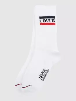 Носки с этикеткой в упаковке по 2 шт Levi's, белый