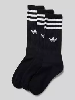 Носки с этикеткой в упаковке по 3 шт adidas Originals, черный