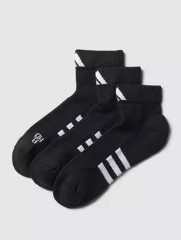 Носки с этикеткой в упаковке по 3 шт ADIDAS SPORTSWEAR, черный