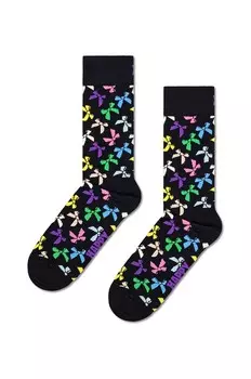 Носки с бантом Happy Socks, черный