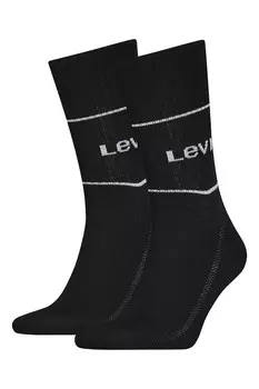 Носки с хлопком - 2 пары Levi'S, черный