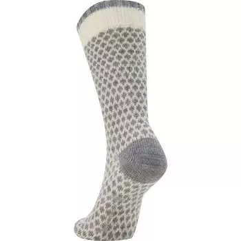 Носки с круглым вырезом в горошек Popcorn на каждый день женские Smartwool, бежевый