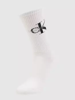 Носки с логотипом Calvin Klein, белый