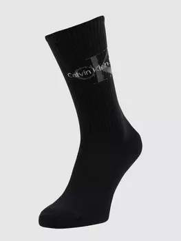 Носки с логотипом Calvin Klein, черный