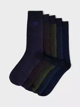 Носки с логотипом Crew Clothing, разноцветный