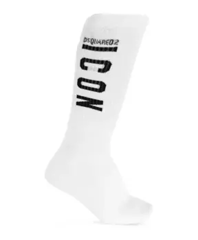 Носки с логотипом Dsquared2, белый