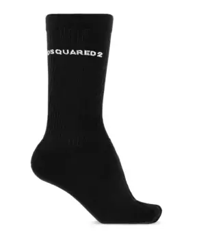 Носки с логотипом Dsquared2, черный