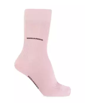 Носки с логотипом Dsquared2, розовый