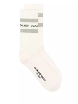 Носки с логотипом Intarsia Golden Goose, нейтральный