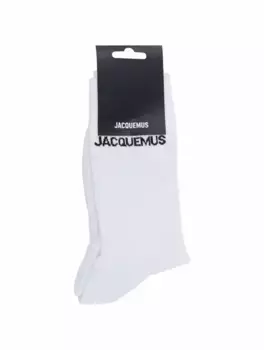 Носки с логотипом Jacquemus, белый