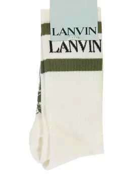 Носки с логотипом Lanvin, белый