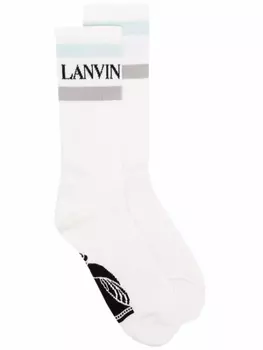 Носки с логотипом Lanvin, белый