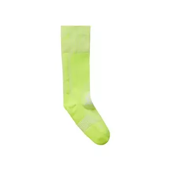 Носки с логотипом Moncler x adidas, цвет Лаймовый зеленый