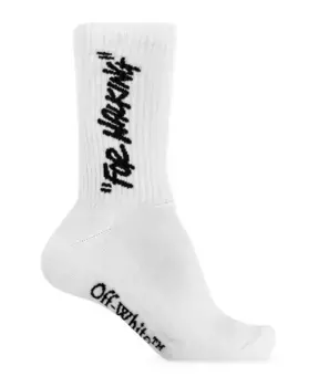 Носки с логотипом Off White, белый