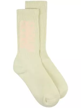 Носки с логотипом STADIUM GOODS, бежевый