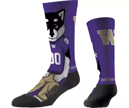 Носки с логотипом Strideline Washington Huskies