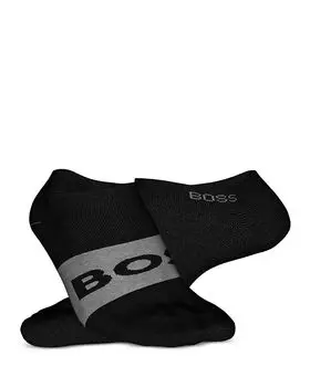 Носки с логотипом, упаковка из 2 шт BOSS, черный