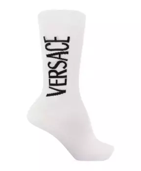 Носки с логотипом Versace, белый
