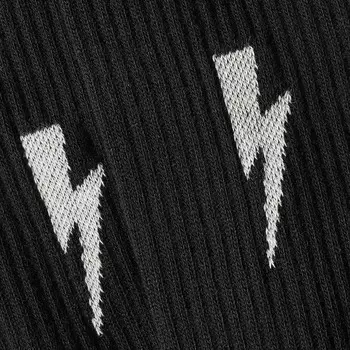 Носки с молниями Neil Barrett, черный