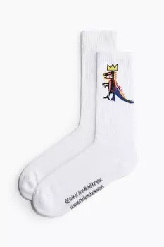 Носки с мотивом H&M, мультиколор