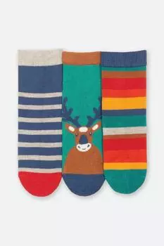 Носки с оленями Kite, мультиколор