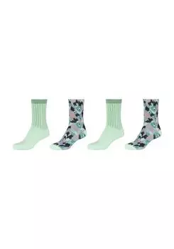 Носки s.Oliver 4 шт essentials, цвет silt green