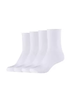 Носки s.Oliver 4 шт silky touch, белый