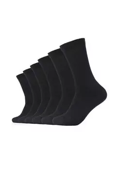 Носки s.Oliver Tennis 6 шт essentials, черный