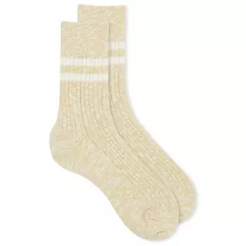 Носки с полосками Rototo, желтый