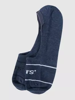 Носки с принтом этикетки, в упаковке 2 шт Levi's, джинс