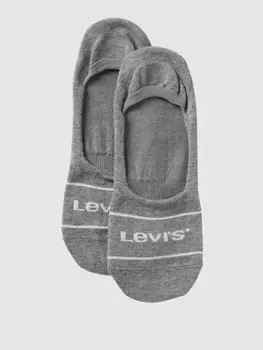 Носки с принтом этикетки, в упаковке 2 шт Levi's, коричневый