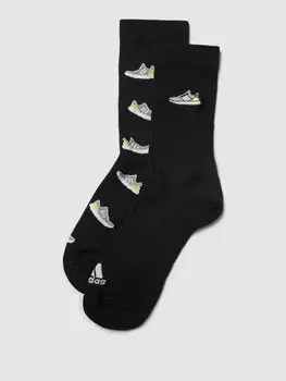 Носки с рисунком adidas Originals, черный