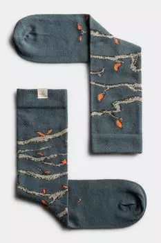 Носки с рисунком Kaft, серый