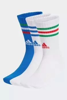 Носки с тремя полосками, 3 упаковки Adidas, мультиколор