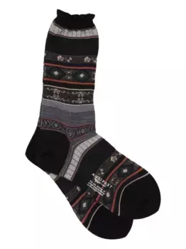 Носки с узором Antipast, черный