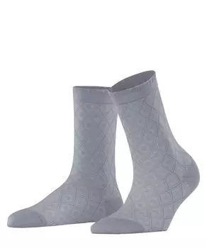 Носки с узором аргайл Falke, серый