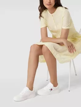 Носки с узором аргайл модель "Королева" Tommy Jeans, белый